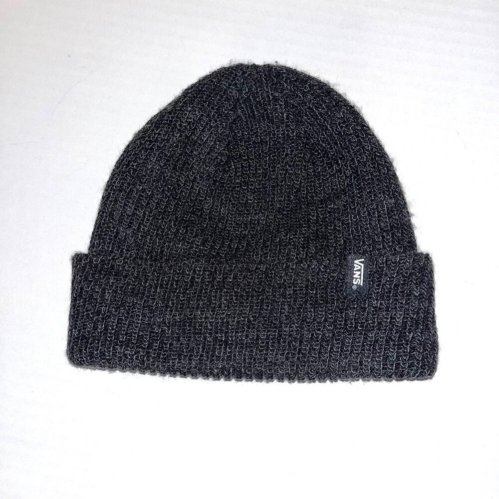 Vans dark gray beanie hat